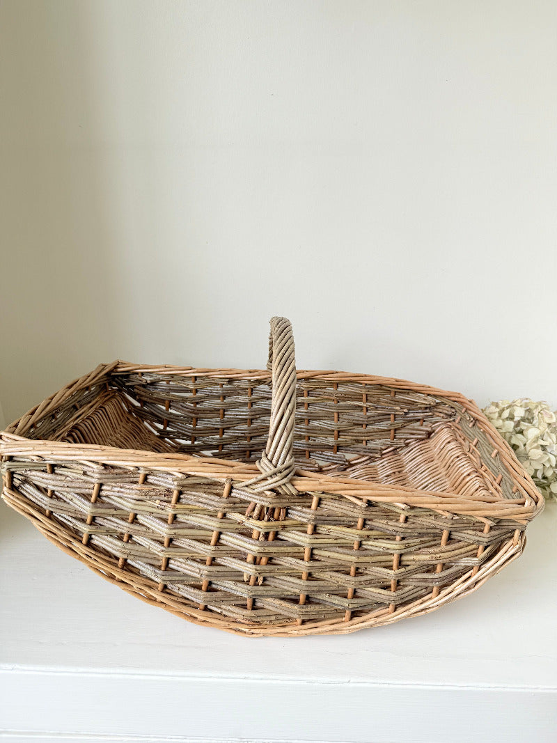 Handwoven picking basket