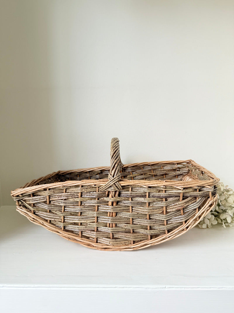 Handwoven picking basket