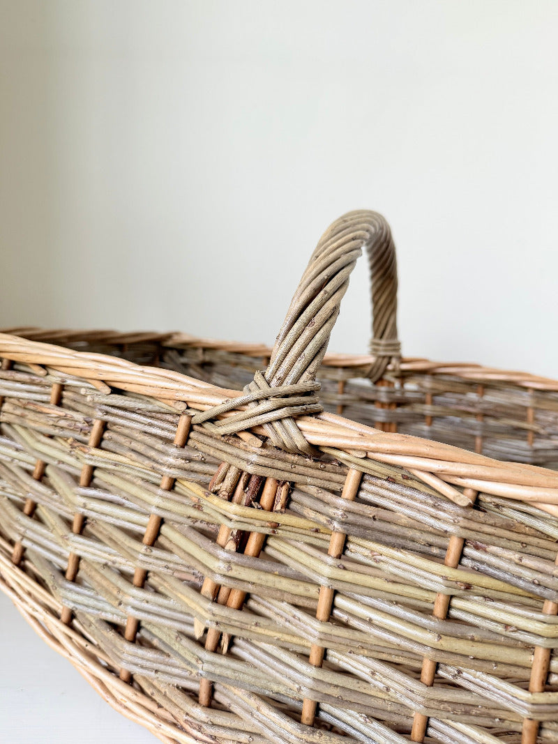 Handwoven picking basket