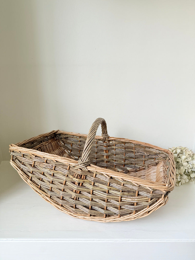 Handwoven picking basket