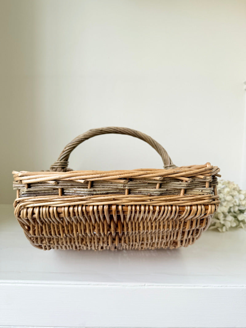 Handwoven picking basket