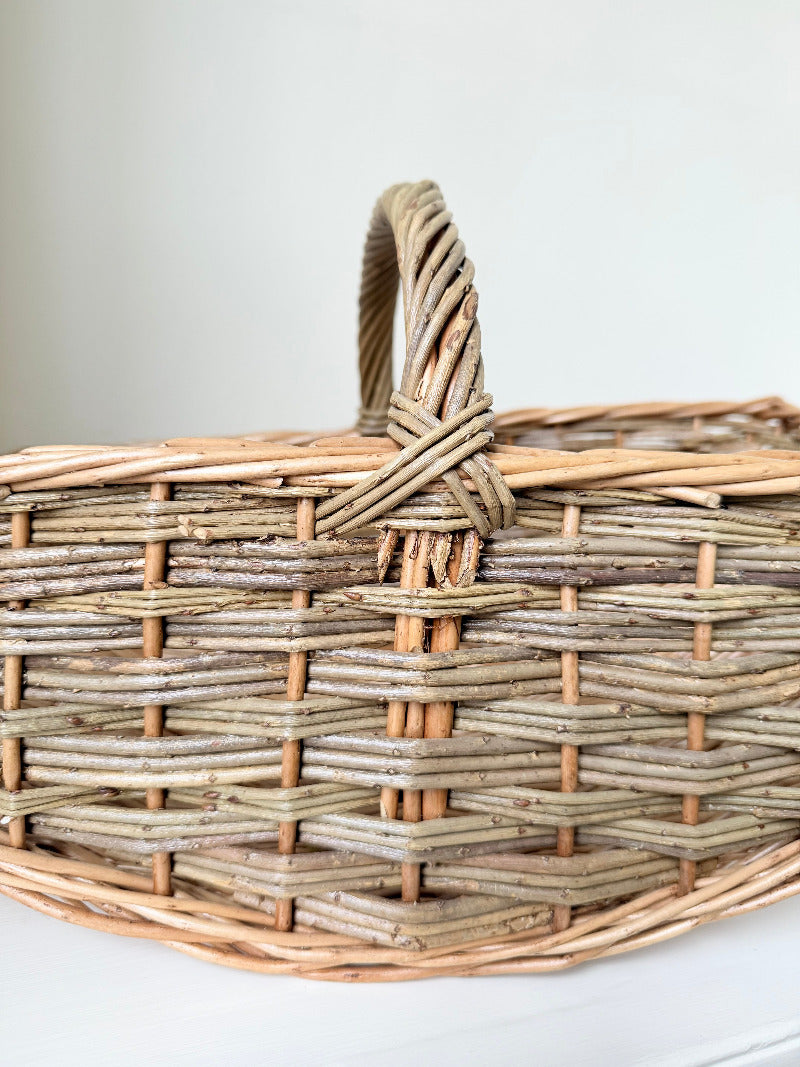 Handwoven picking basket