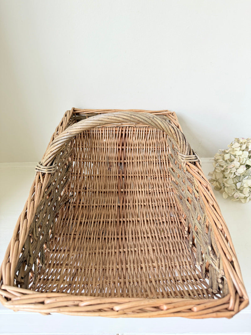 Handwoven picking basket