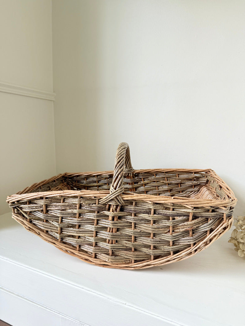 Handwoven picking basket