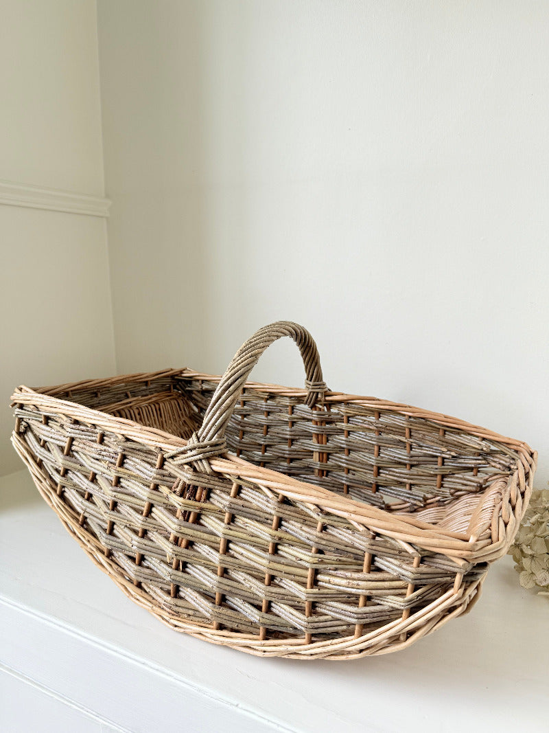 Handwoven picking basket