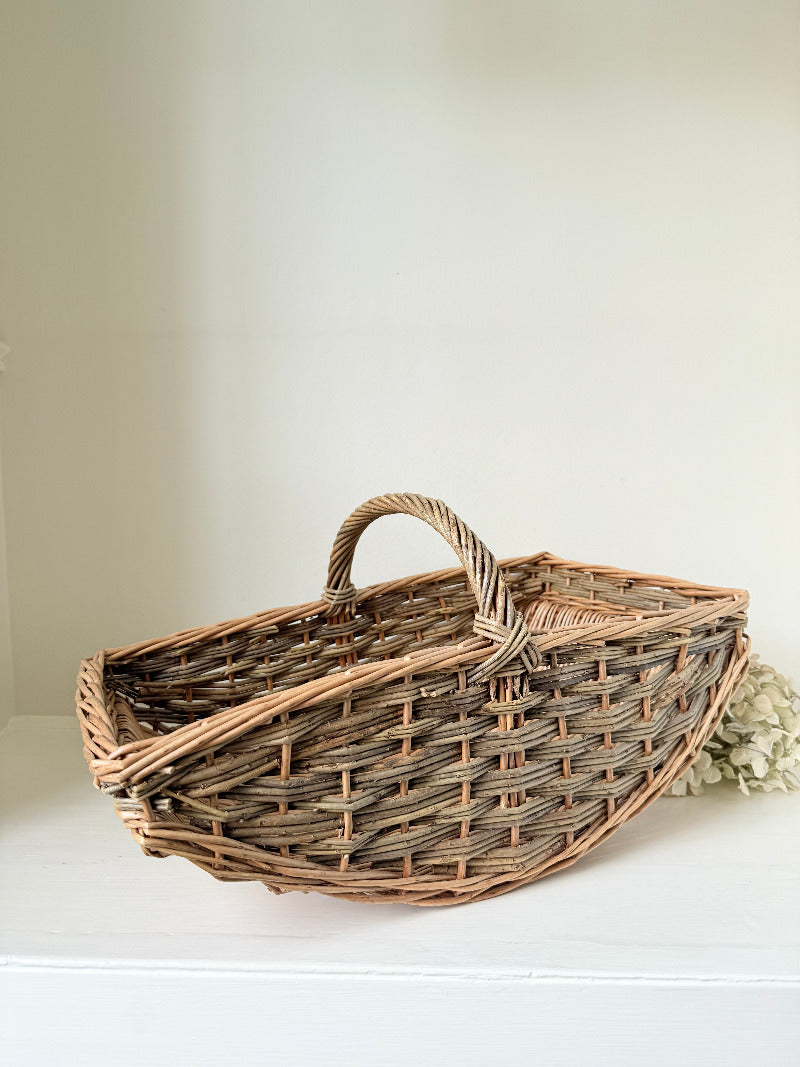 Handwoven picking basket