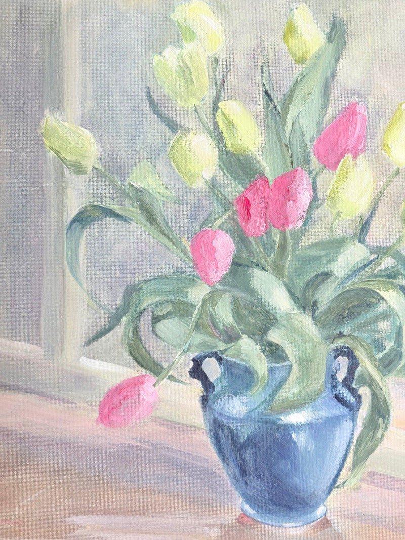 Flowers in oil