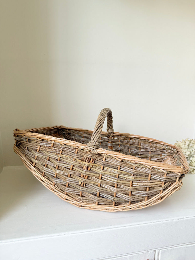 Handwoven picking basket