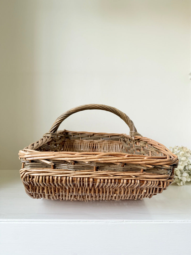 Handwoven picking basket