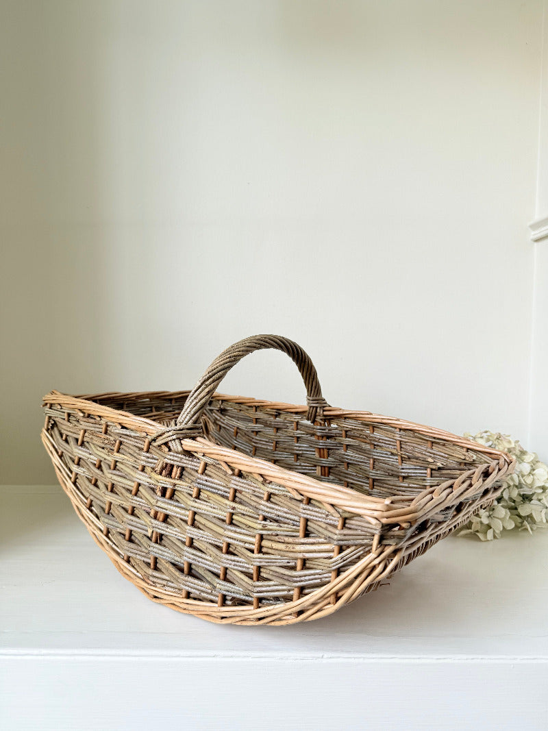 Handwoven picking basket