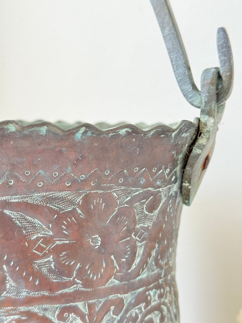 Middle Eastern Copper Pot