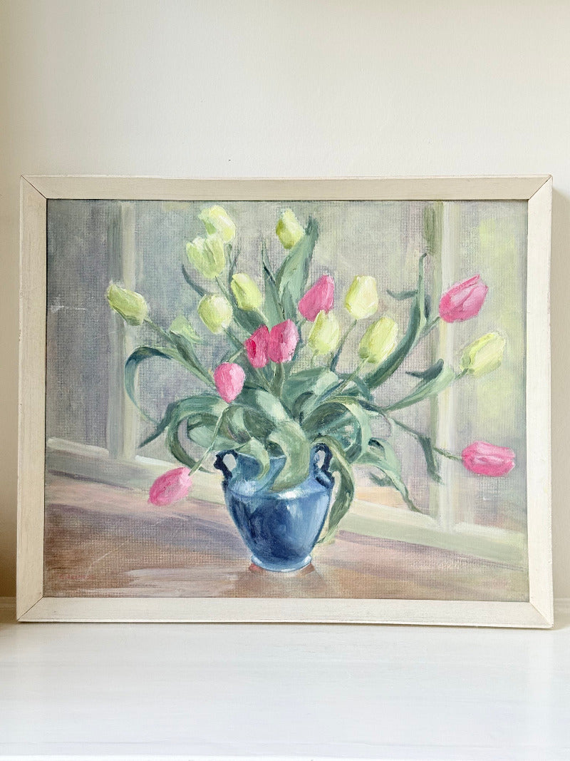 Flowers in oil