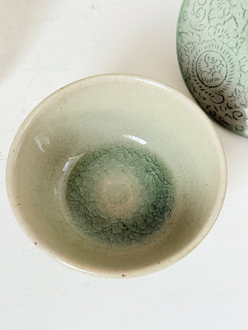 Celadon Lidded Pot