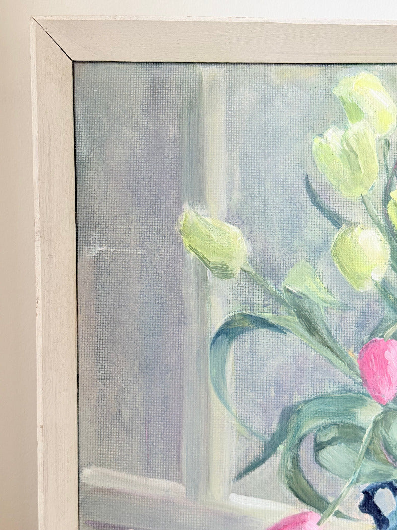 Flowers in oil