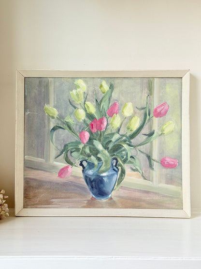 Flowers in oil