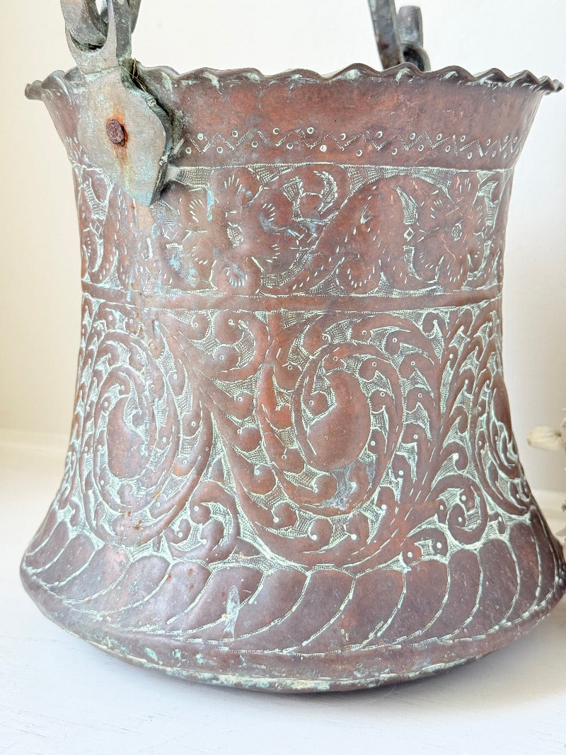 Middle Eastern Copper Pot