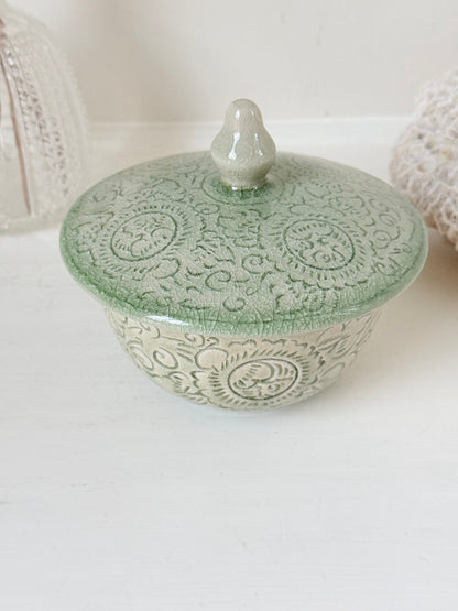 Celadon Lidded Pot