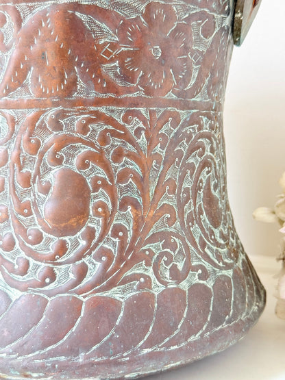 Middle Eastern Copper Pot