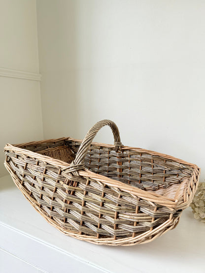Handwoven picking basket 