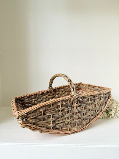 Handwoven picking basket 