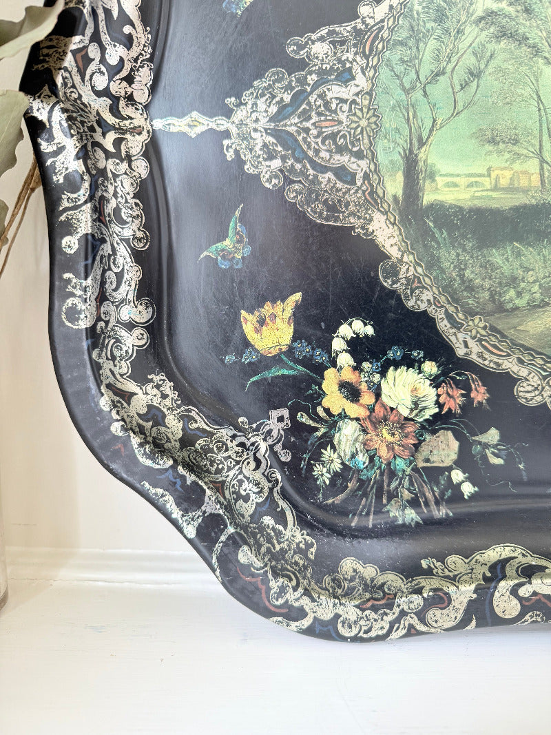 Windsor castle metal tray 