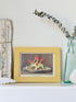 Framed antique Victorian cookery illustration from Cassell’s New Universal Cookery Book showing Lobster Salad Mayonnaise