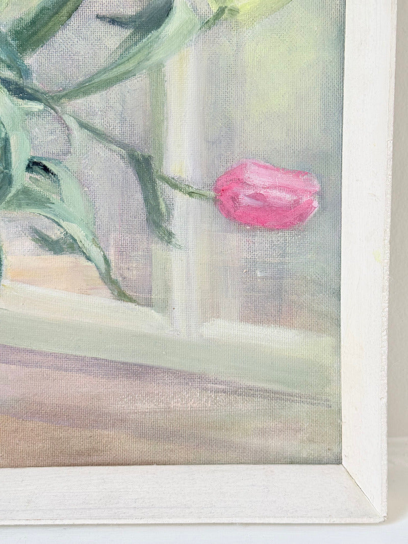 Flowers in oil