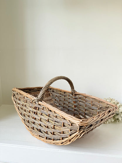 Handwoven picking basket 
