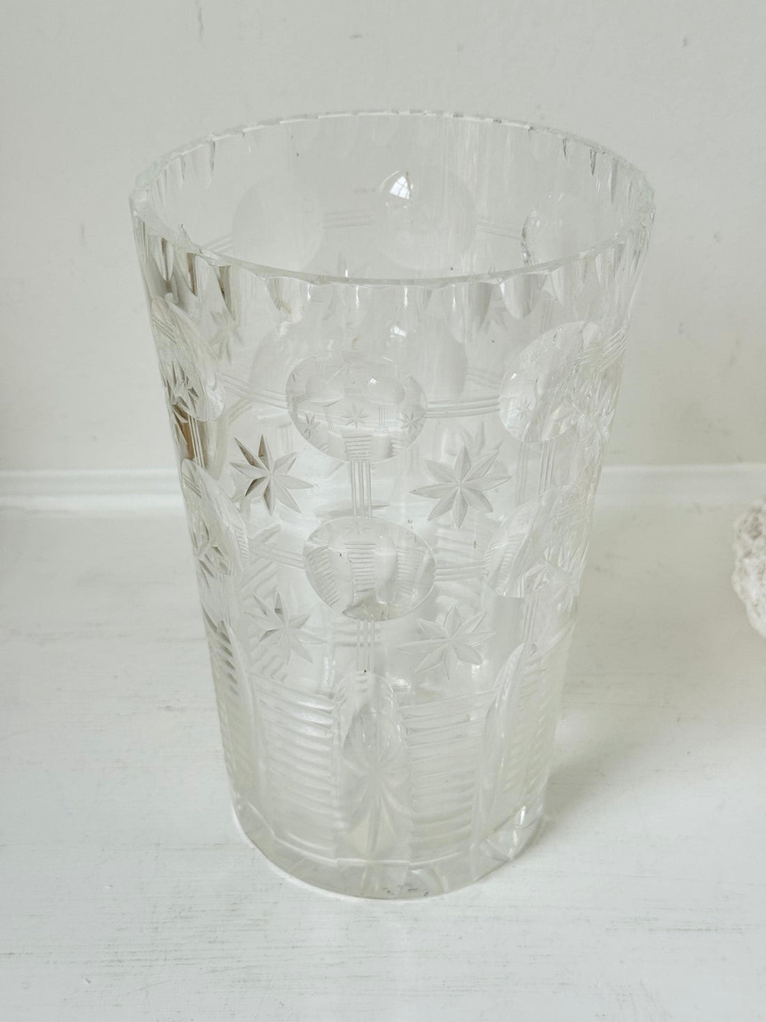 Stuart crystal vase