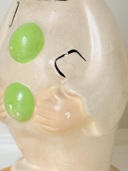 Ceramic clown Moneybox